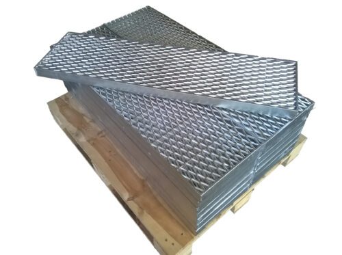 Treppenstufen Außen Stufen Anti-Rutsch-Gitter